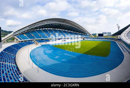 Jiangmen Stadt, provinz guangdong Sportzentrum Stockfoto