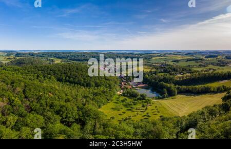 Schloss Neustadt Harz Schloss Hohnstein Harz Stockfoto