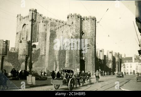 2. Weltkrieg - 2. Weltkrieg Gravensteen - Schloss des Grafen Osten Flandern in Belgien - Gent Stockfoto