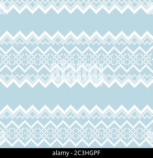 Weihnachten Messe Insel Muster Hintergrund für Mode-Textilien, Strickwaren und Grafiken Stock Vektor