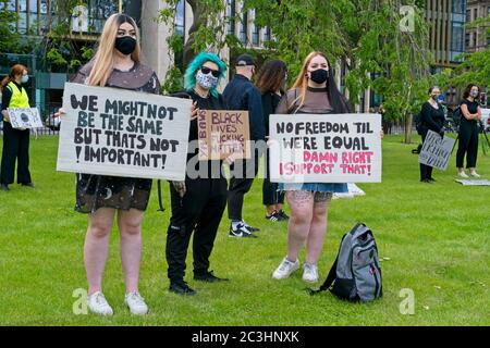 Gerechtigkeit für Sklaven - Edinburgh Stockfoto