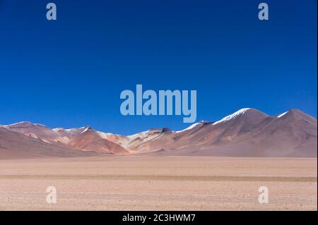 Naturlandschaft rund um Altiplano Seen, Bolivien, Südamerika Stockfoto