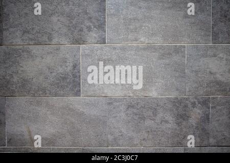 Vintage grau Farbe Marmor Stein Boden Hintergrund und Textur, Bodenbelag Grunge Material Stockfoto