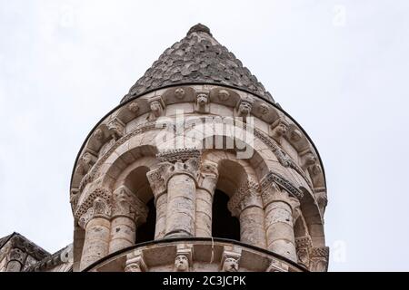 Église Notre-Dame la Grande, Poitiers, Nouvelle-Aquitaine, Frankreich Stockfoto