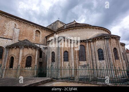 Église Saint-Hilaire Le Grand, Poitiers, Nouvelle-Aquitaine, Frankreich Stockfoto