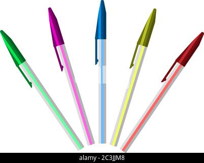 Stift Symbol Vektor Illustration Stock Vektor