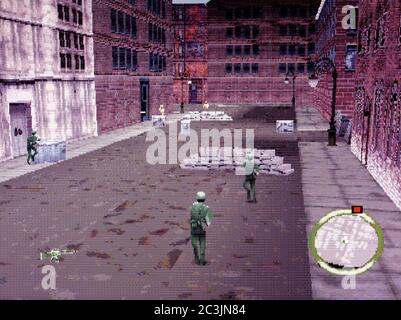 Army Men World war Final Front – Sony PlayStation 1 PS1 PSX – nur für redaktionelle Zwecke Stockfoto