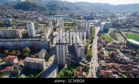 Tuzla, Bosnien und Herzegowina Stockfoto