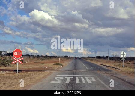 Ein Stück Leben, Menschen und Orte in der ländlichen Provinz Limpopo in Südafrika Stockfoto