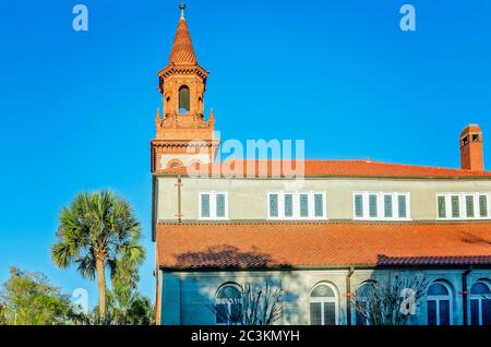 Gnade Vereinigte Methodistische Kirche wird dargestellt, 21. März 2016, in St. Augustine, Florida. Die Kirche wurde von Öl-tycoon Henry Flagler gebaut. Stockfoto