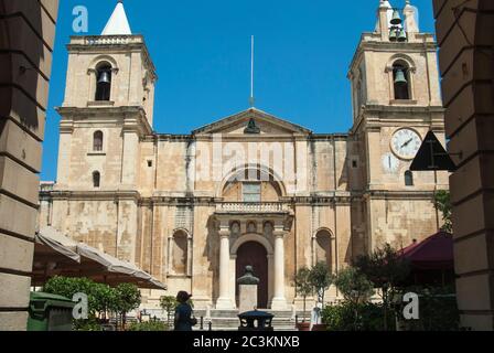 St. John's Co Kathedrale, Valletta, Malta Stockfoto