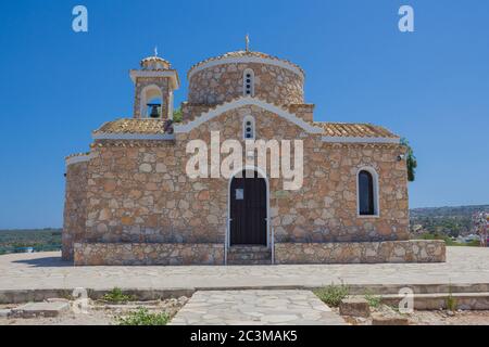 Kirche von Profitis Elias, Pernera, Zypern Stockfoto