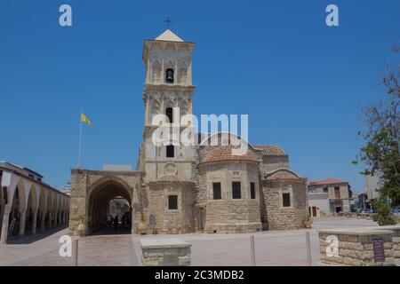 Larnaka, Zypern - 26. Juni 2015: Kirche des Heiligen Lazarus Stockfoto