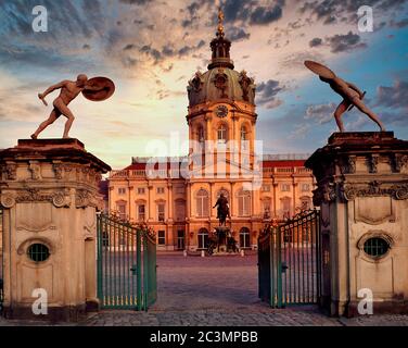 DE-Berlin: Schloss Charlottenburg Stockfoto