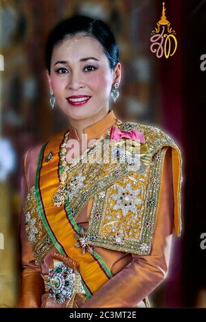 Königin Suthida Bajrasudhabimalalakshana, Thailand, Südostasien Stockfoto