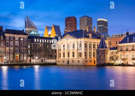 Den Haag, Niederlande Stadtbild Stockfoto