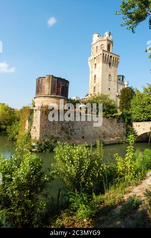 Galileo Galilei´s Astronomisches Observatorium La Specola Turm in Padova Italien Stockfoto