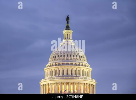 Kapitol von Washington DC, USA Stockfoto