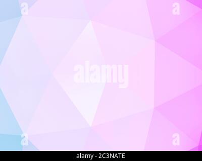 Abstraktes Retro-Muster von geometrischen Formen rosa Dreieck Hintergrund, geometrische Hipster dreieckigen Hintergrund, 3D-Rendering. Stockfoto