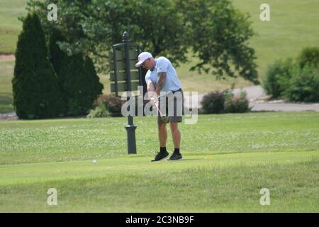 Golfturnier für die meisten HolyTrinity Katholische Schule und Akademie. Stockfoto