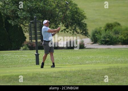 Golfturnier für die meisten HolyTrinity Katholische Schule und Akademie. Stockfoto