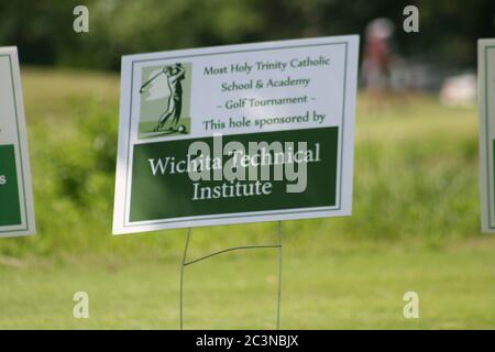 Golfturnier für die meisten HolyTrinity Katholische Schule und Akademie. Stockfoto