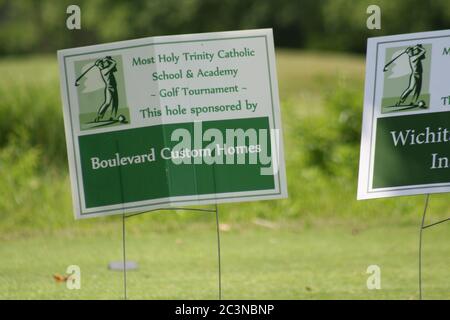 Golfturnier für die meisten HolyTrinity Katholische Schule und Akademie. Stockfoto