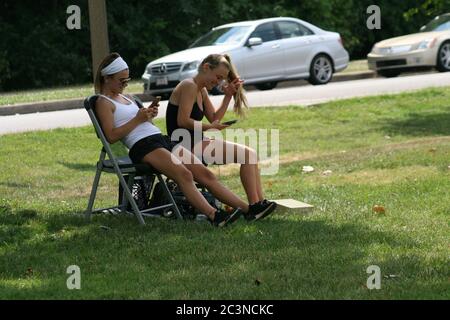 Golfturnier für die meisten HolyTrinity Katholische Schule und Akademie. Stockfoto