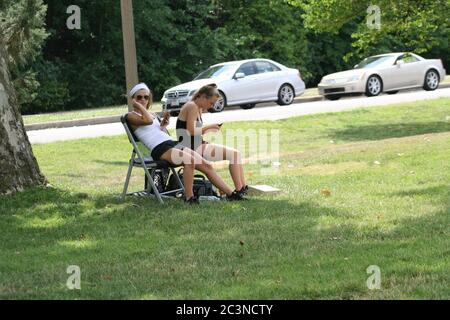 Golfturnier für die meisten HolyTrinity Katholische Schule und Akademie. Stockfoto