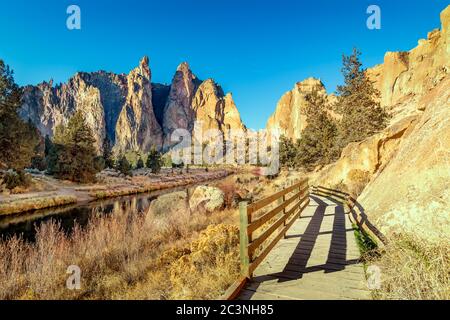 Smith Rock State Park Stockfoto