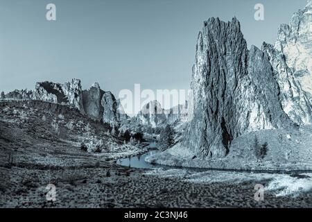 Smith Rock State Park Stockfoto