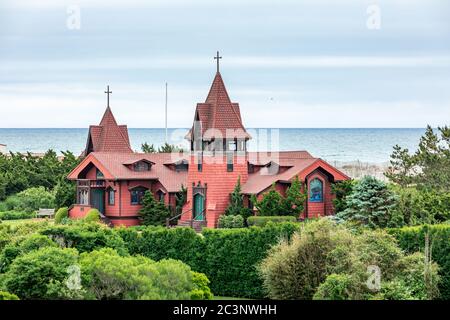 St. Andrews Kirche in Southampton, NY Stockfoto