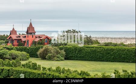 St. Andrews Kirche in Southampton, NY Stockfoto