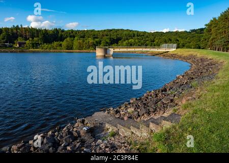 Trimpley Reservoir in der Nähe von Kidderminster in Worcestershire. Stockfoto