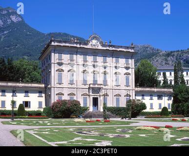 Villa Carlotta am Ufer des Comer Sees, Tremezzo, Provinz Como, Lombardei Region, Italien Stockfoto