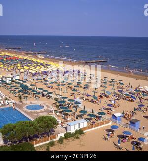 Lido di Jesolo, Provinz Venedig, Region Venetien, Italien Stockfoto