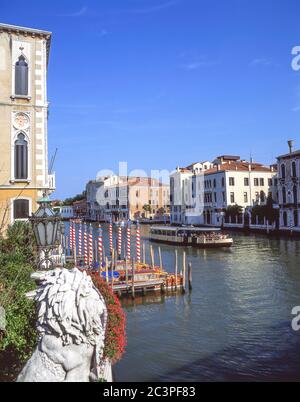 Canal Grande von Ponte dell'Accademia, Venedig (Venedig), Region Venetien, Italien Stockfoto