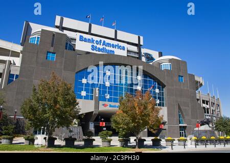 Bank of America Stadium, Charlotte, North Carolina, USA Stockfoto