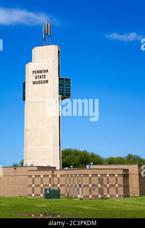 Pembina State Museum, North Dakota, USA Stockfoto