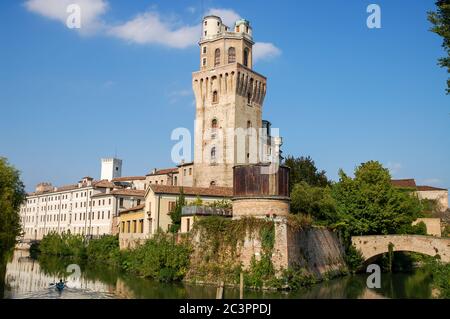 Galileo Galilei´s Astronomisches Observatorium La Specola Turm in Padova Italien Stockfoto