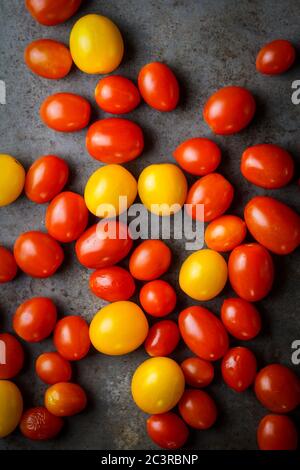 Frische Cherry-Tomaten Stockfoto