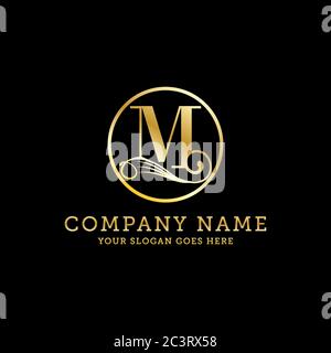 Blaue Feder Hotel logo Inspiration, luxus hotel logo Vorlage Stock Vektor