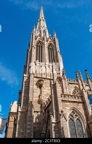 Grace Episcopal Church Broadway East Village New York City neugotischen Stockfoto