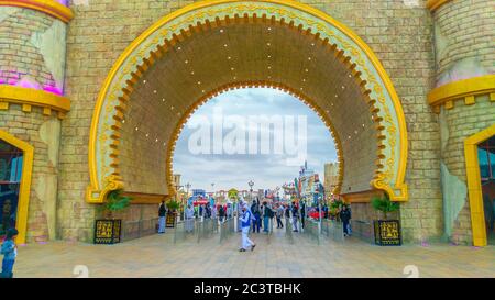 Dubai, Vereinigte Arabische Emirate - 24. Juni 2020 : Global Village Stockfoto