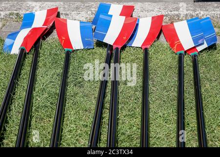 Almere, Niederlande. Juni 2020. ALMERE, 22-06-2020, allsports, Training Nederlandse roeiploeg Holland 8 Credit: Pro Shots/Alamy Live News Stockfoto