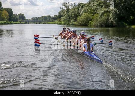 Almere, Niederlande. Juni 2020. ALMERE, 22-06-2020, allsports, Training Nederlandse roeiploeg Holland 8 Credit: Pro Shots/Alamy Live News Stockfoto