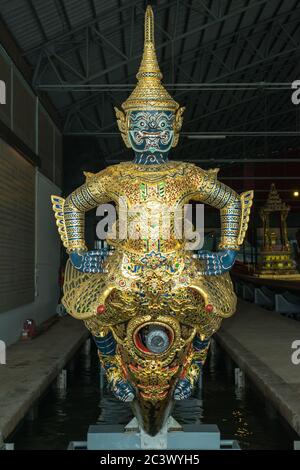 Das Nationalmuseum der Königlichen Kahnen, Bangkok, Thailand, Asien Stockfoto