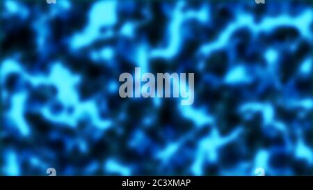 Blue Feery Smoke will O Wisp Geisterfairies in Atmospheric Swamp Fog - Abstract Hintergrund Textur Stockfoto