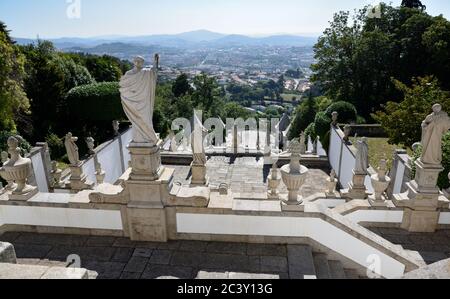 BOM Jesus do Monte, Braga, Portugal Stockfoto