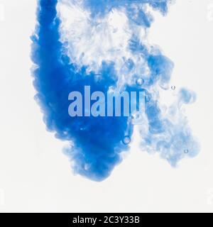 Tinte in Wasserfotografie Stockfoto